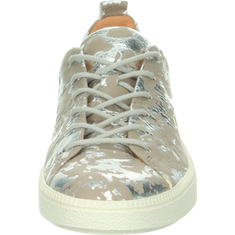 Think TURNA WOMEN Woman Sneakers low - Material: Leather in Grey