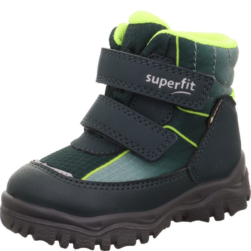 Superfit HUSKY+ Boys Boot - Material: Textil/Sonstiges Material in Green