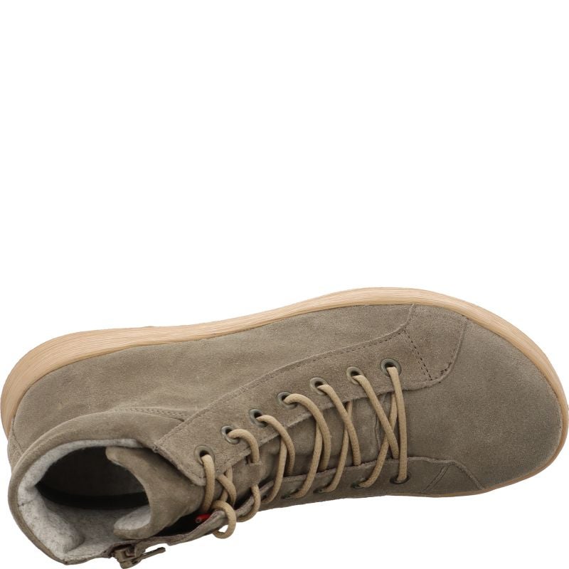 Think COMODA Ankle boot - Material: Leather in Beige