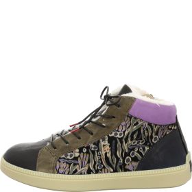 Think! TURNA DAMEN Damen Sneaker high - Material: Leder in Schwarz