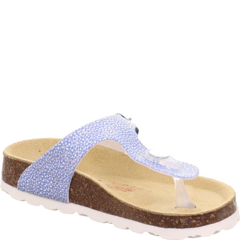 Superfit FUSSBETTPANTOFFEL Mädchen  - Material: Sonstiges Material in Blau