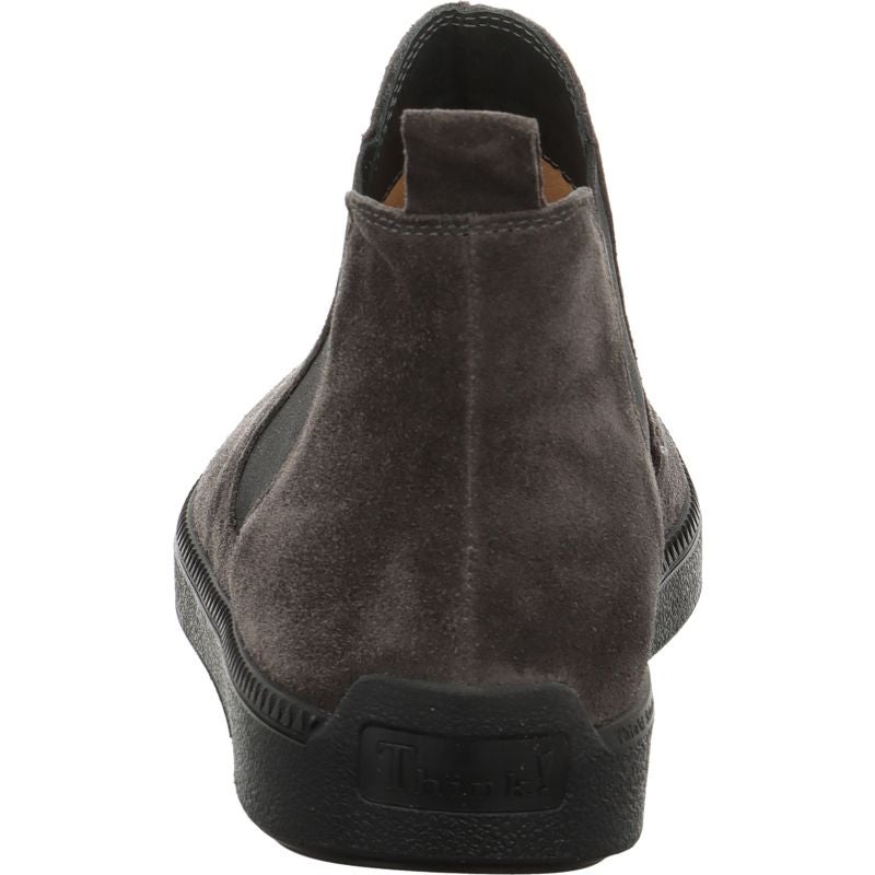 Think TURNA MEN Men Chelsea boot - Material: Leather in Grey
