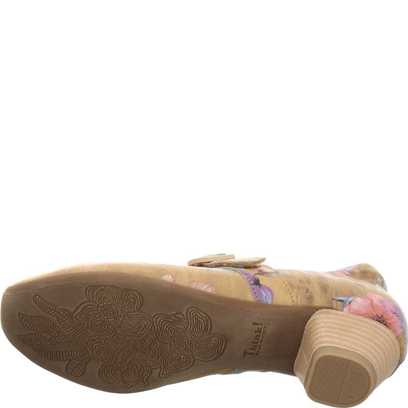 Think! AIDA Damen Pumps - Material: Leder in Mehrfarbig