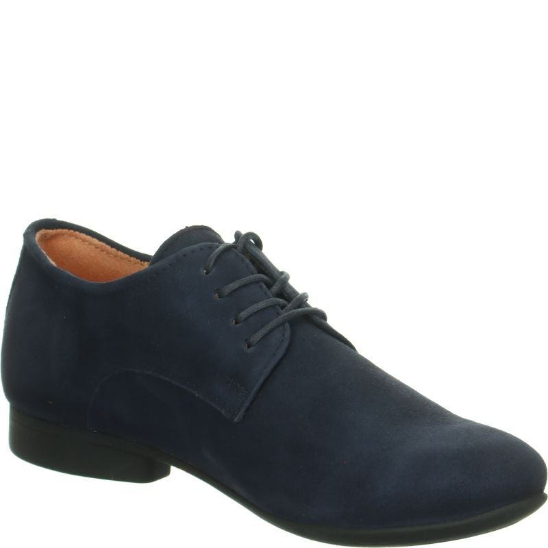 Think! GUAD2 Woman Lace up shoe - Material: Leather in Blue