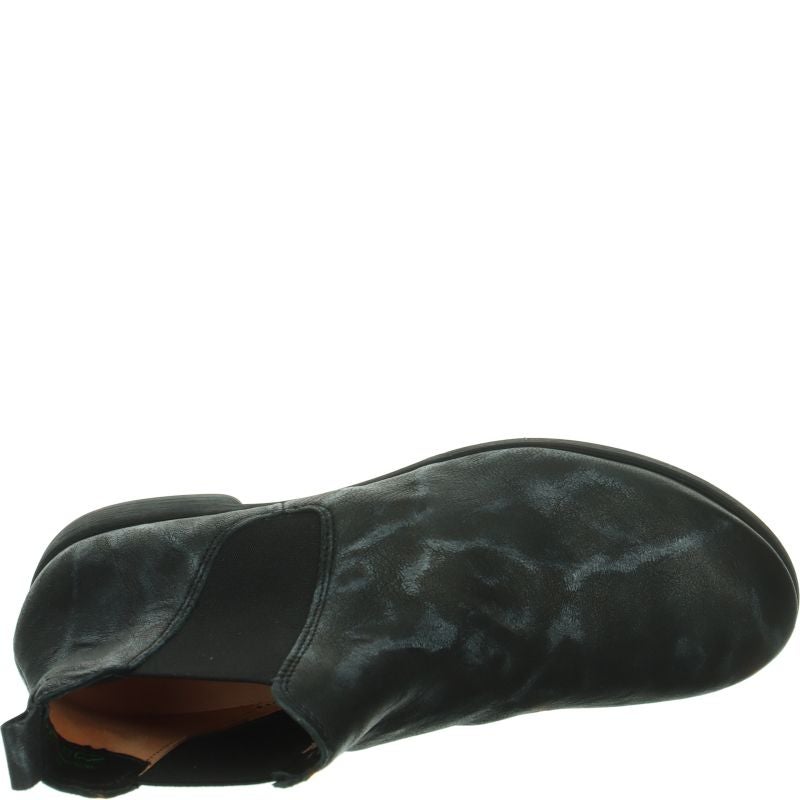 Think AGRAT Woman Cheslea boot - Material: Leather in Black