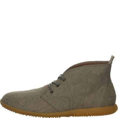 Think! HAUKI Herren Sneaker high - Material: Leder in Grau