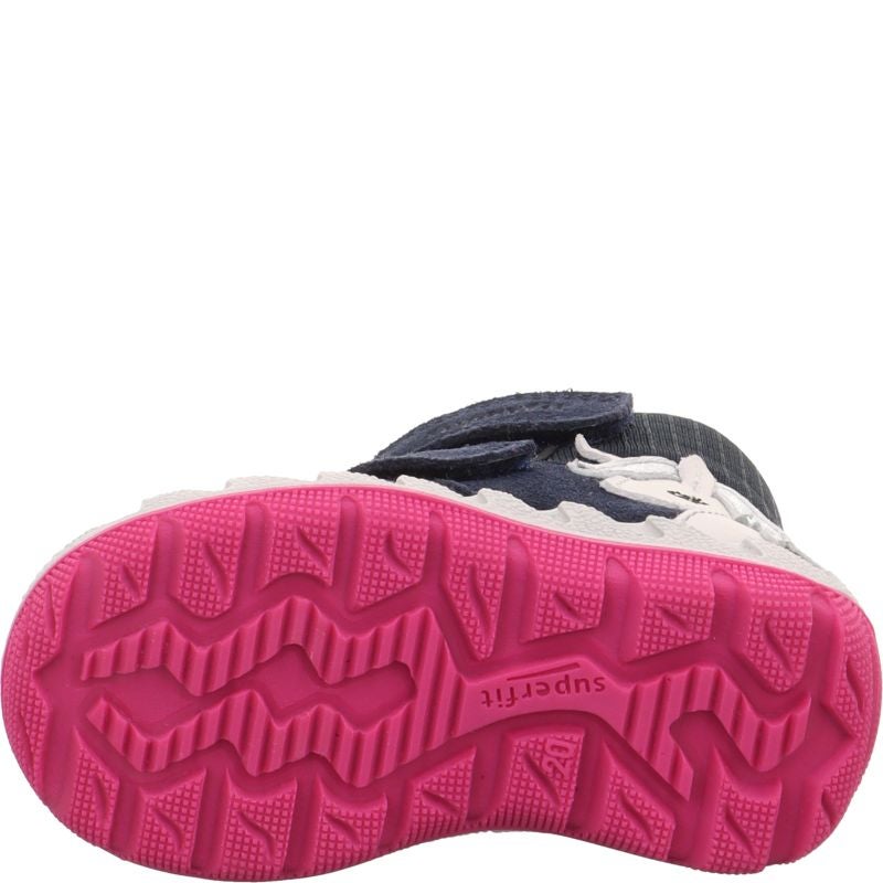 Superfit ICEBIRD Girls Boot - Material: Leather/Textil in Blue