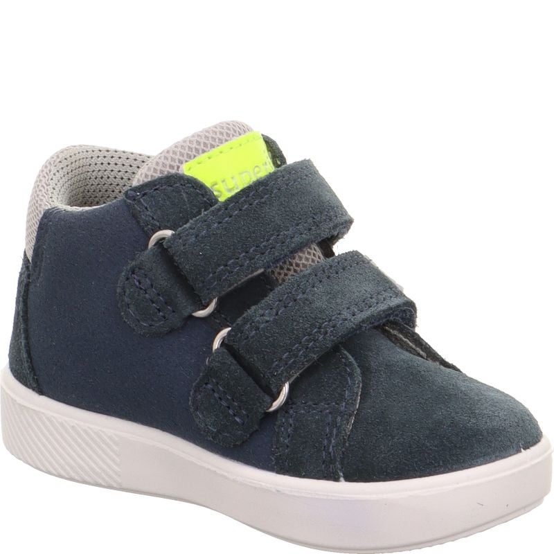 Superfit SUPIES Boys Sneakers high - Material: Leder/Sonstiges Material/Texti in Blue