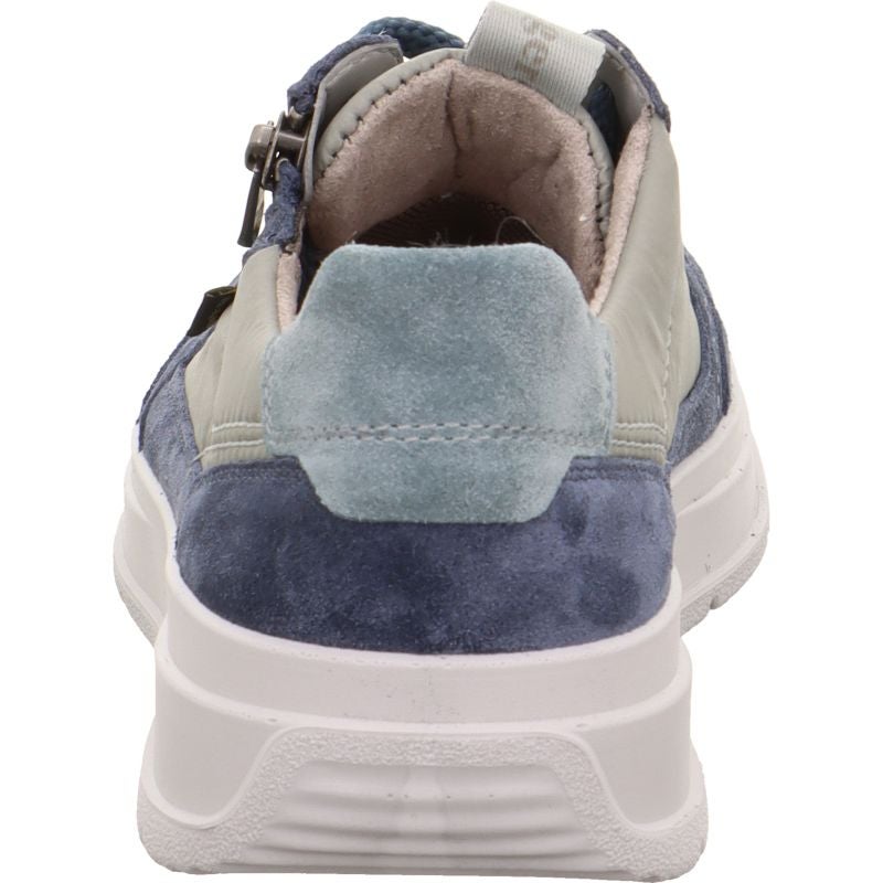 Legero SPRINTER Woman Sneakers low - Material: Leather/Textil in Blue