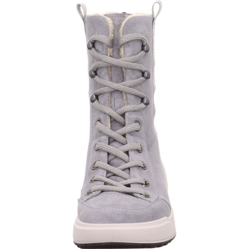 Legero COSY Woman Lace-up boot - Material: Leather in Grey