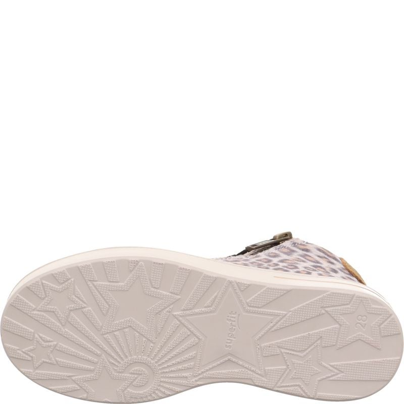 Superfit STELLA Mädchen Sneaker high - Material: Leder/Textil in Braun