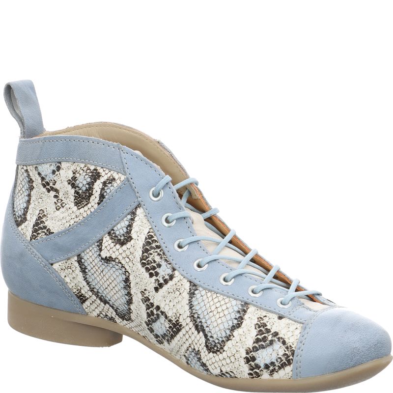 Think GUAD2 Ankle boot - Material: Leather in Blue