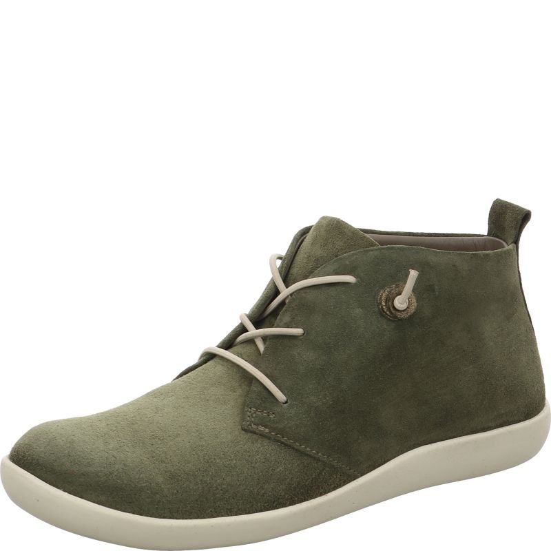 Think NATURE Woman Sneakers high - Material: Leather in Olive