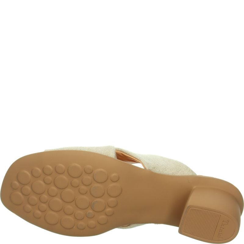 Think VIVI Woman  - Material: Leather in Beige
