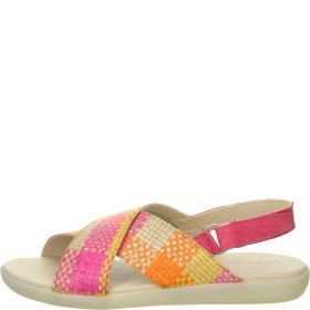 Think NATURE SAND Woman  - Material: Leather in Multi Colour