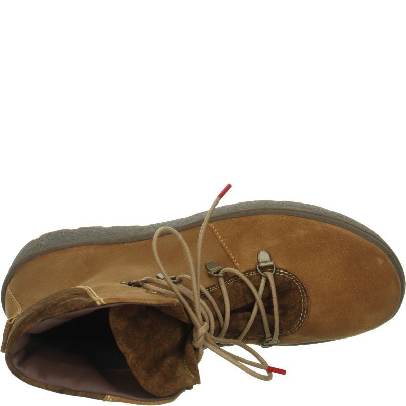 Think! CREPES Damen  - Material: Leder in Braun