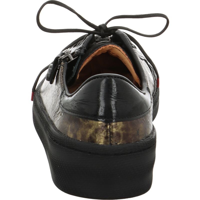 Think! KUMI Damen Sneaker low - Material: Leder in Schwarz