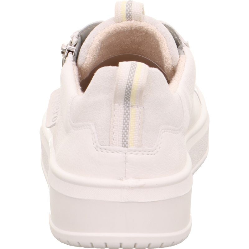 legero REJOISE Damen Sneaker low - Material: Leder in Weiß