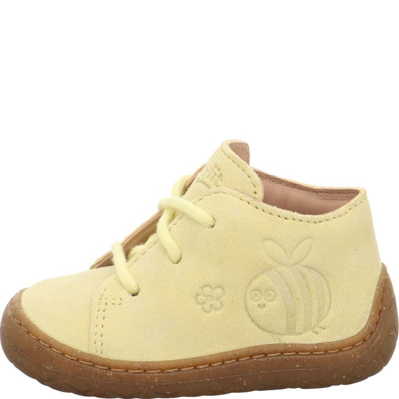 Superfit SATURNUS Mädchen Sneaker low - Material: Leder in Gelb