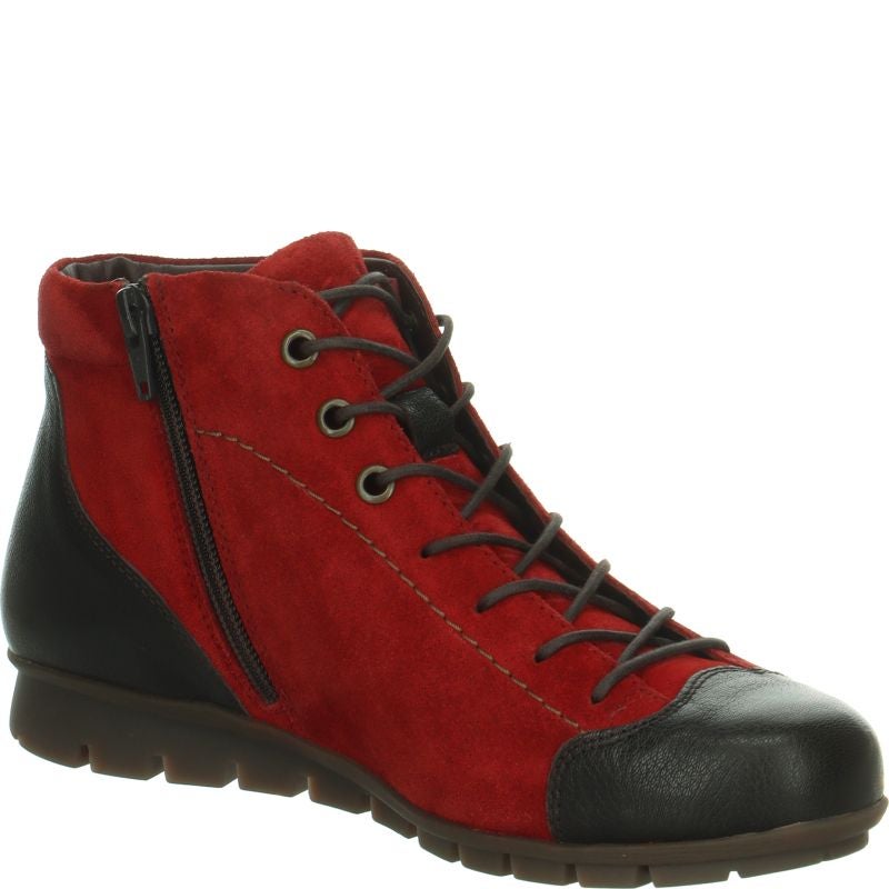 Think MENSCHA  - Material: Leather in Red