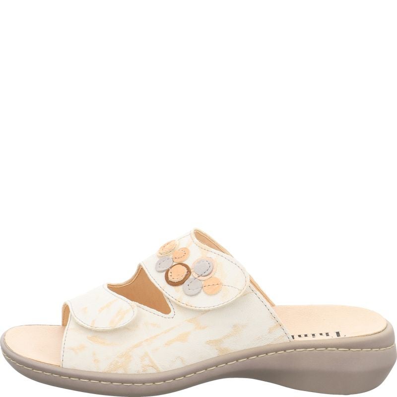Think CAMILLA DAMEN Woman Mules - Material: Leather in Multi Colour