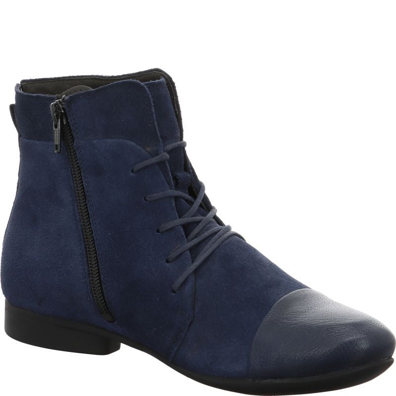 Think GUAD2 Ankle boot - Material: Leather in Blue