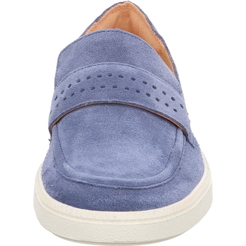 Think TURNA MEN Slipper - Material: Leather in Blue