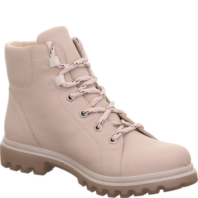 Legero MONTA Damen Schnürboots - Material: Leder in Beige