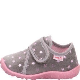 Superfit SPOTTY Girls Slipper - Material: Textile in Grey