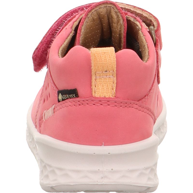 Superfit BREEZE Girls Sneakers low - Material: Leather in Pink