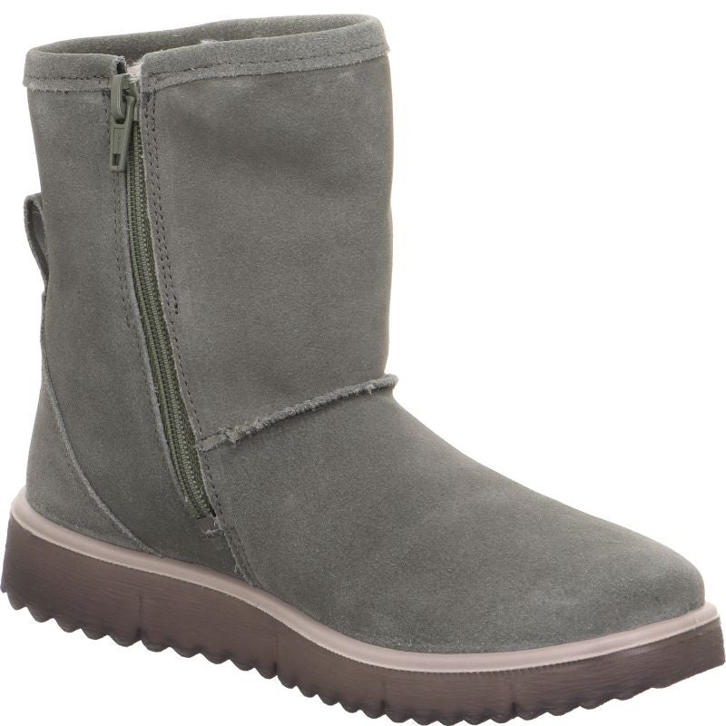 superfit LORA Mädchen Stiefel - Material: Leder in Grün