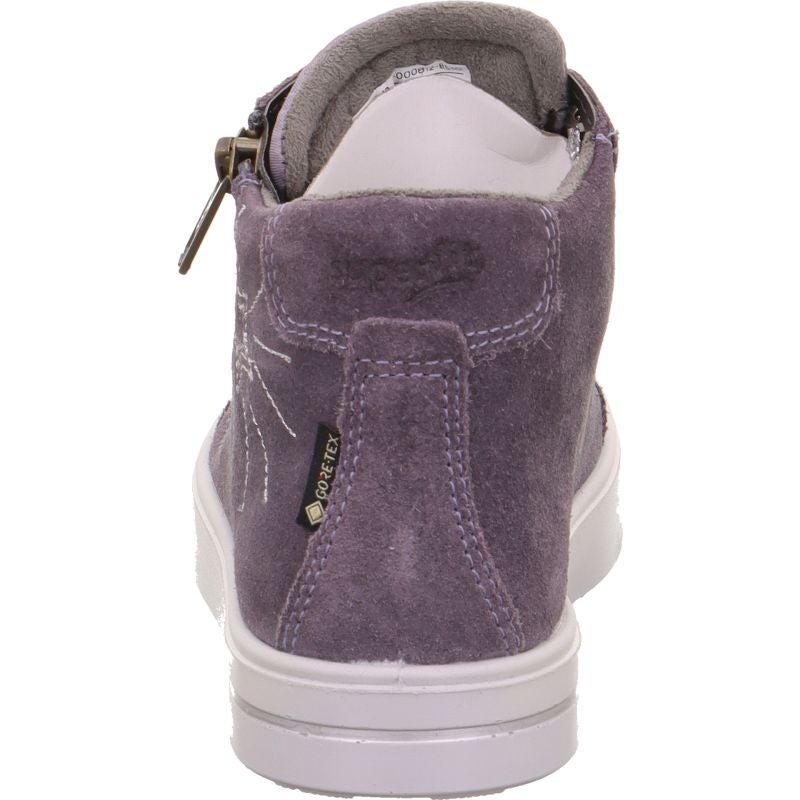 Superfit STELLA Girls Sneakers high - Material: Leather/Textil in Purple