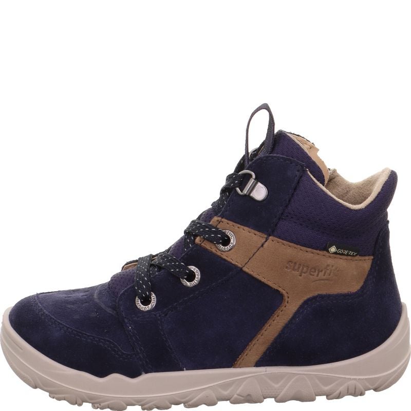 Superfit WALDERI  - Material: Leder/Textil in Blau