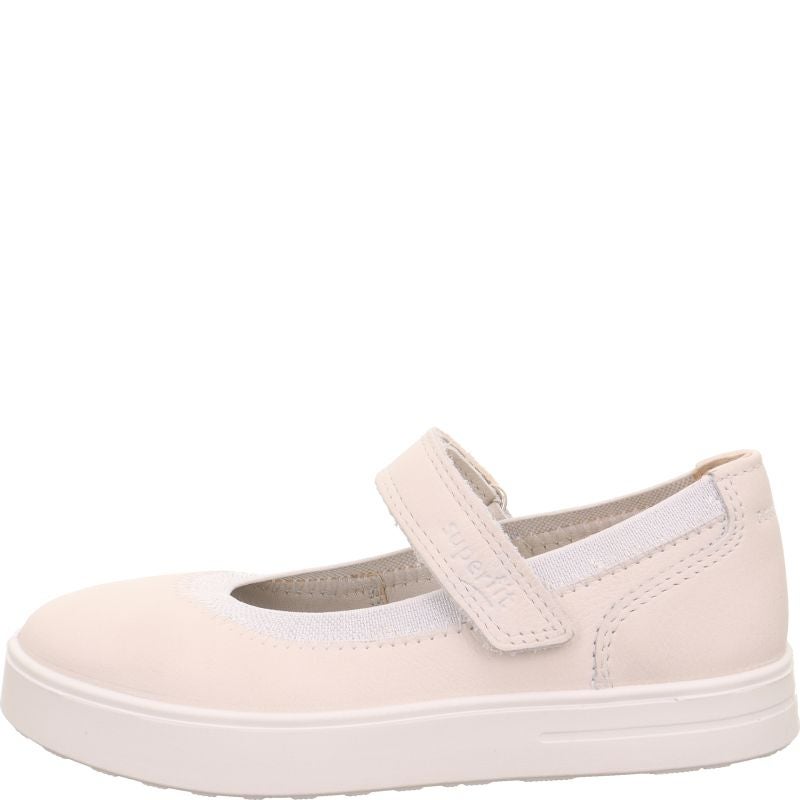 Superfit STELLA Girls Ballerina - Material: Leather in White