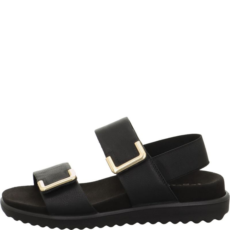 Legero MOVE Woman Sandal - Material: Leather in Black