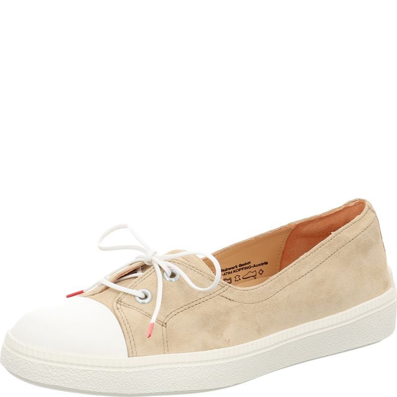 Think TURNA WOMEN Woman  - Material: Leather in Beige