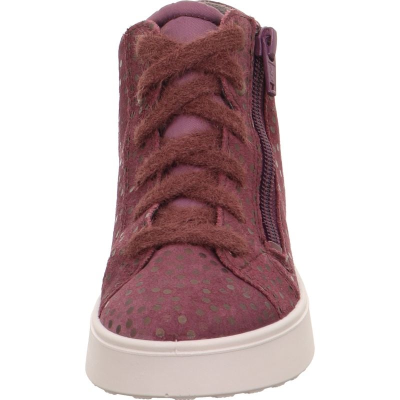 Superfit STELLA Sneaker high - Material: Leder/Textil in Rot