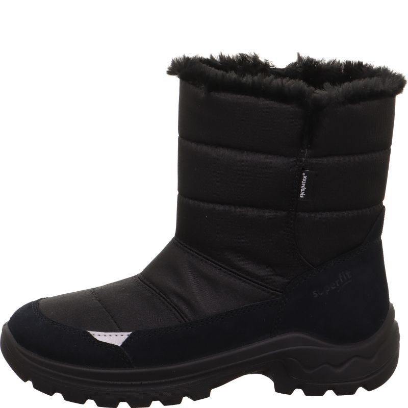 Superfit AURORA Girls Boot - Material: Leather/Textil in Black