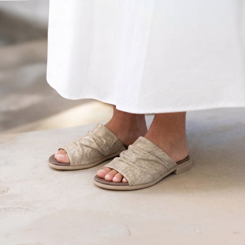 Think KAMAA Woman Mules - Material: Leather in Grey