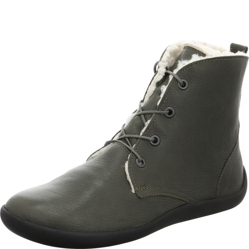 Think! BLO Damen Ankle Boots - Material: Leder in Oliv