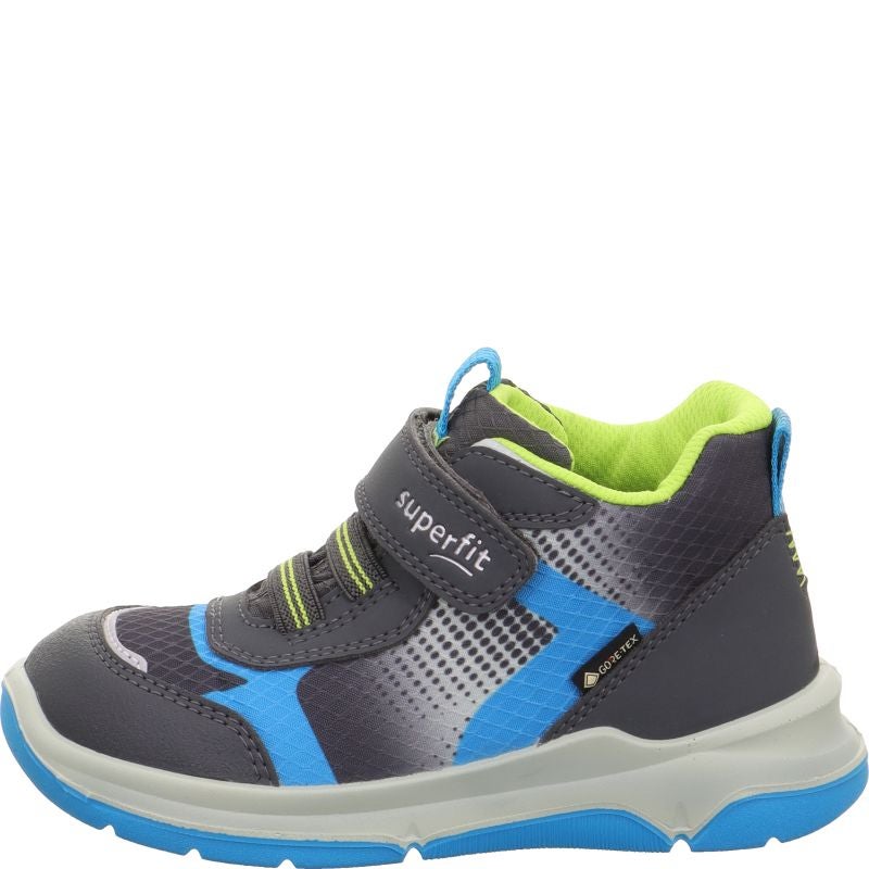 Superfit COOPER Unisex | Jungen Sneaker high - Material: Textil/Sonstiges Material in Grau