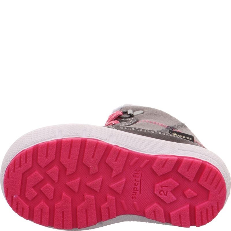Superfit GROOVY Girls Boot - Material: Leather/Textil in Grey