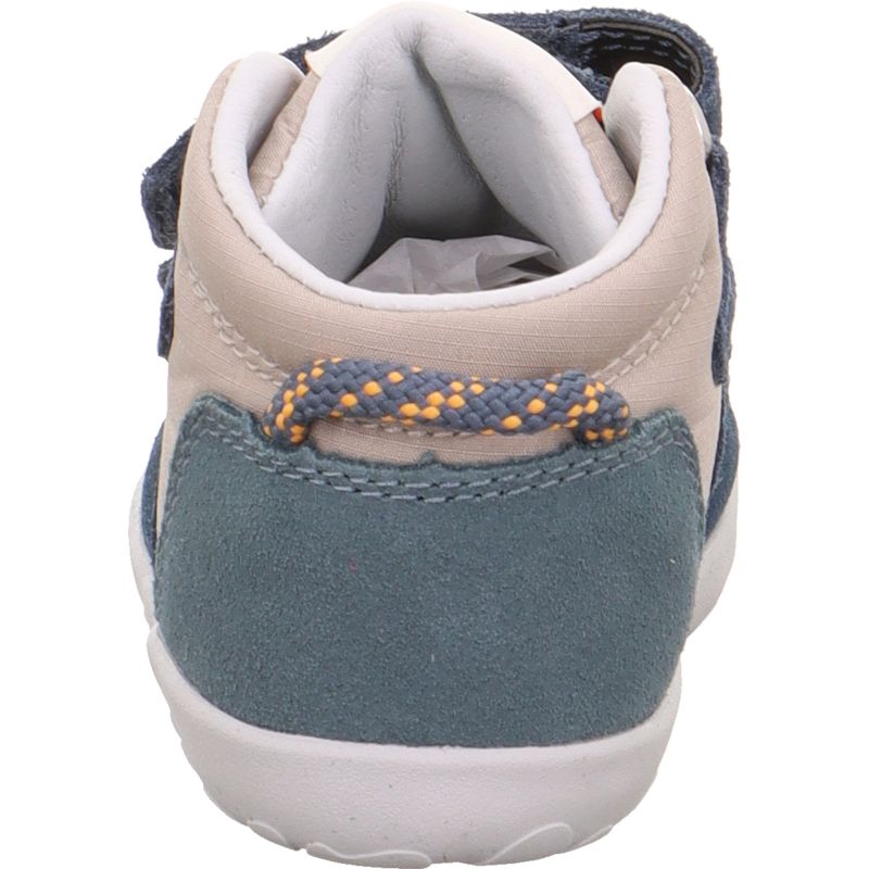 Superfit FLUMMI Girls Sneakers high - Material: Leather/Textil in Blue