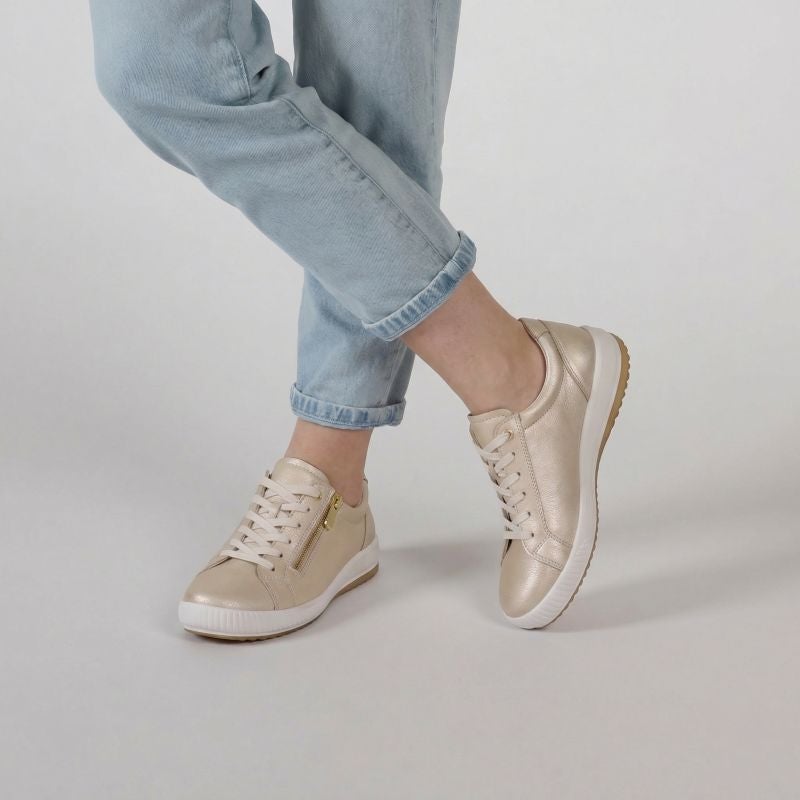Legero TANARO 5.0 Woman Sneakers low - Material: Leather in Metallic