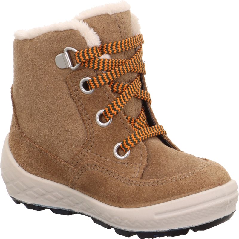Superfit GROOVY 2.0 Jungen Boots - Material: Leder/Textil in Braun