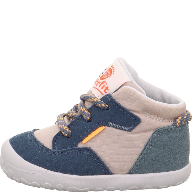 Superfit FLUMMI Boys Sneakers high - Material: Leather/Textil in Blue