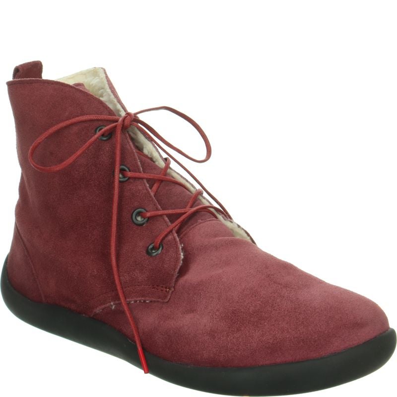 Think! BLO Damen Ankle Boots - Material: Leder in Rot