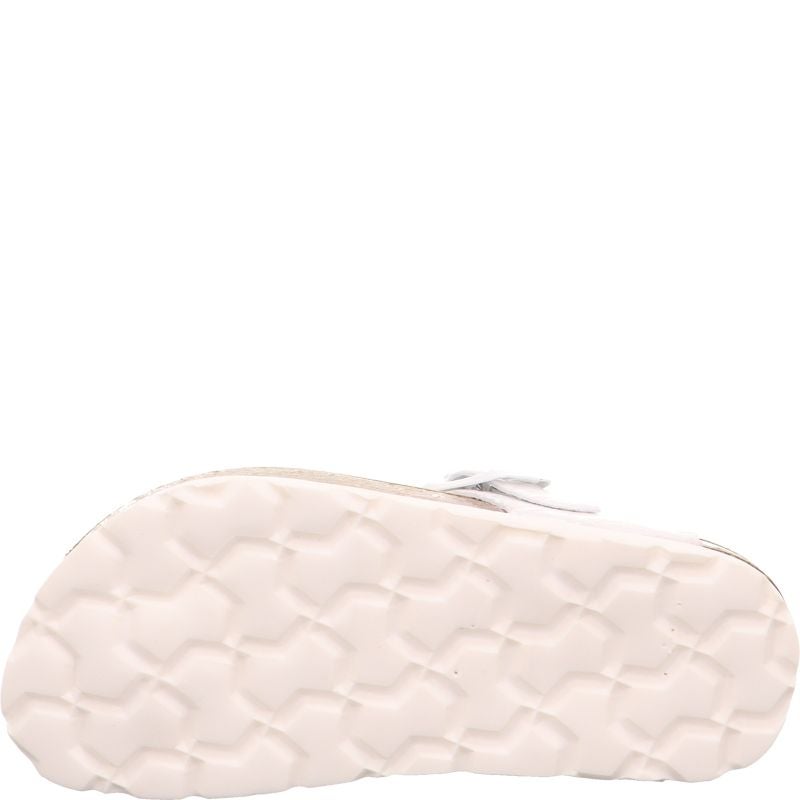 Superfit FUSSBETTPANTOFFEL Slipper - Material: Textile in White