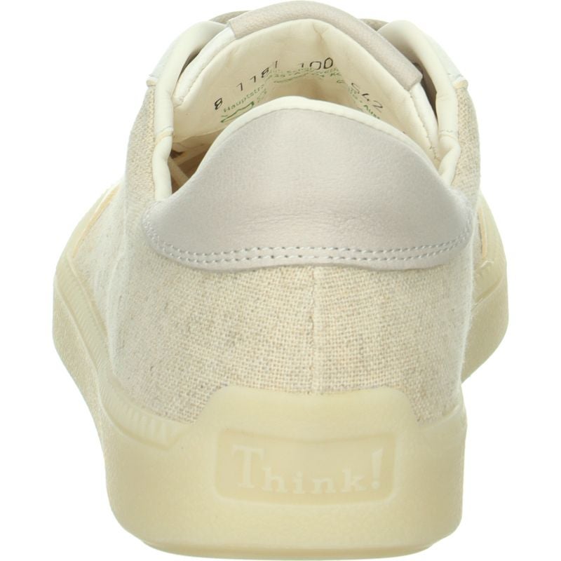 Think TURNA MEN Men  - Material: Leather in White