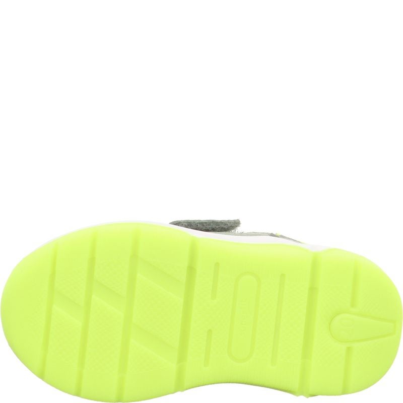 Superfit COOPER Unisex, Boys Sneakers low - Material: Leder/Sonstiges Material/Texti in Green
